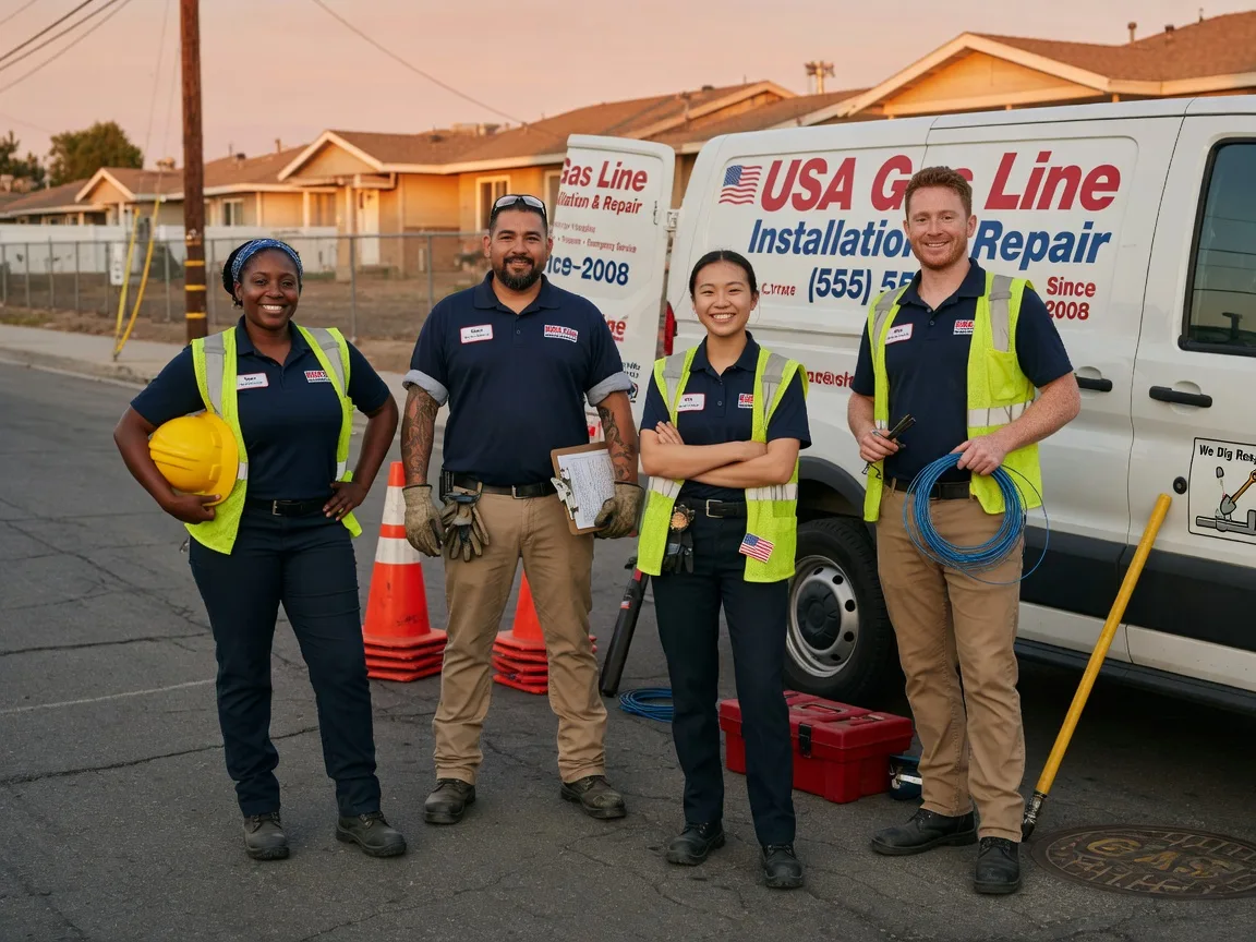 Gas Line Installation company in Bangor, PA